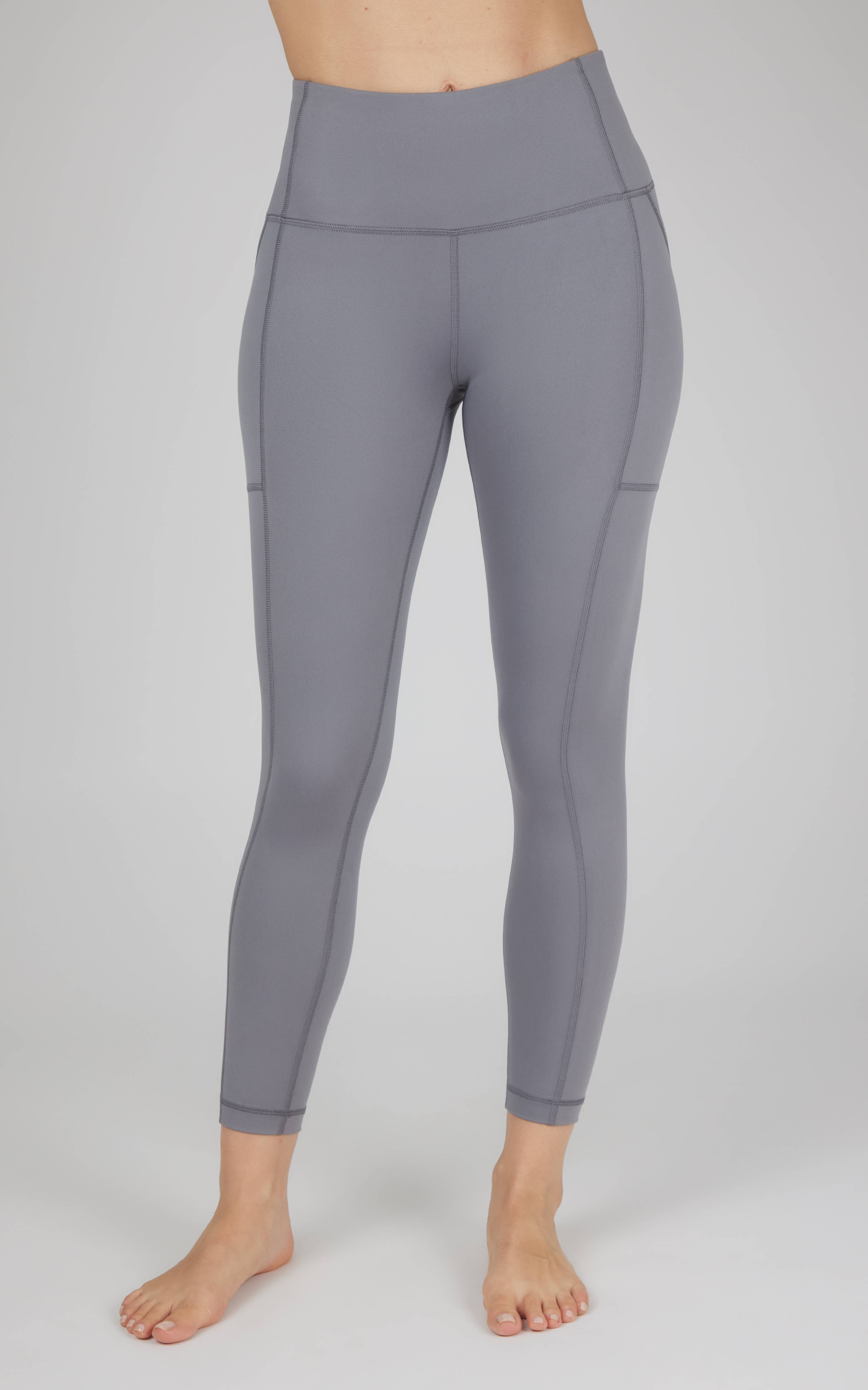 90 Degree by Reflex & Yogalicious - Wholesale Athletic/Lounge Leggings - Women's - Women's Lux Ankle Leggings with Utility Pockets8