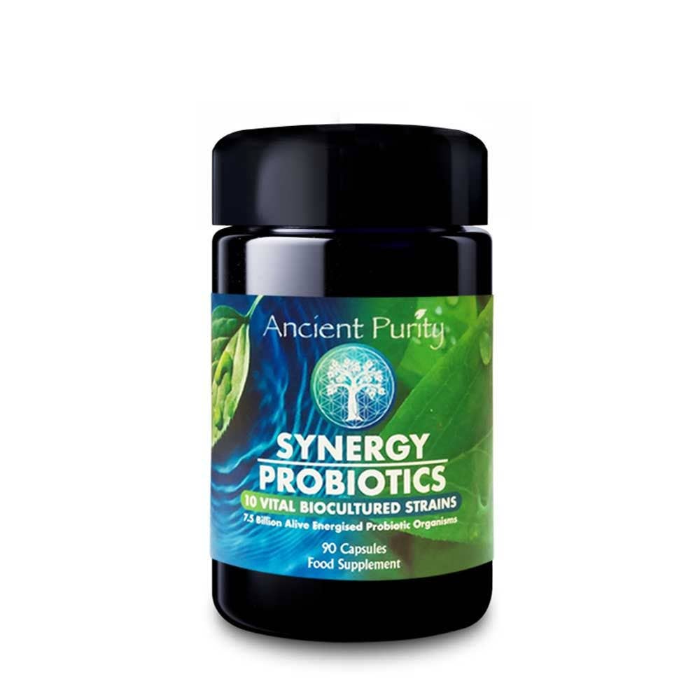 Ancient Purity – Engroshandel Kosttilskud og vitaminer – Synergy Probiotika - 90 kapsler | Levende, Potent, Stabil ved stuetemperatur0