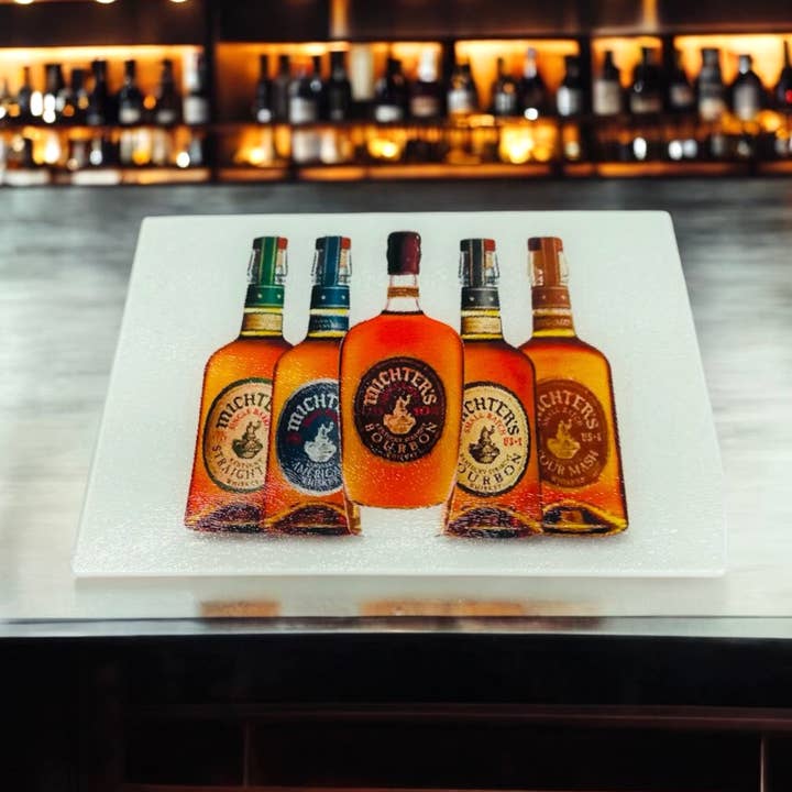 Bourbon Whiskey Bar Cutting Board for wholesale by Resinate By KS / by KRISTIN SMITH