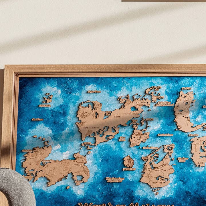 Fantasy Wood-kaarten. We hebben je favoriete fantasiekaart gemaakt voor wholesale door Kustwood