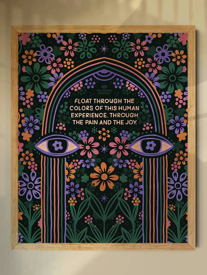 Human Experience Poster for wholesale by The Cosmic Feminist