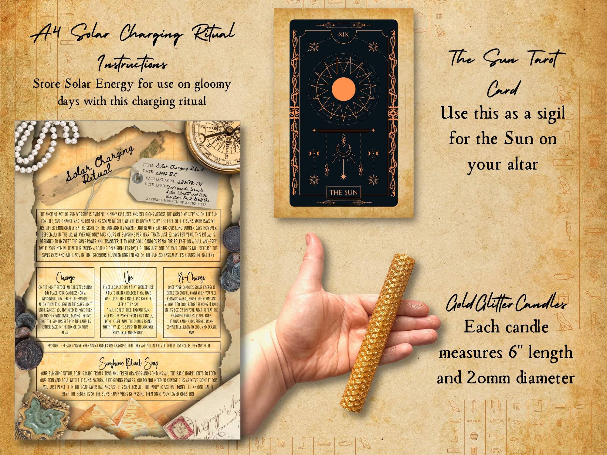 Phoenix Candle Company – wholesale Pillar candle – 10 Solar Charging Candles Kit3