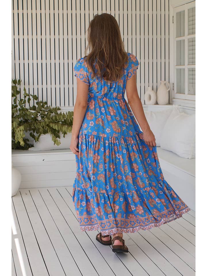 Jaase - Wholesale Dress - Women's - SUNSEEKER PRINT MELISSA MAXI5