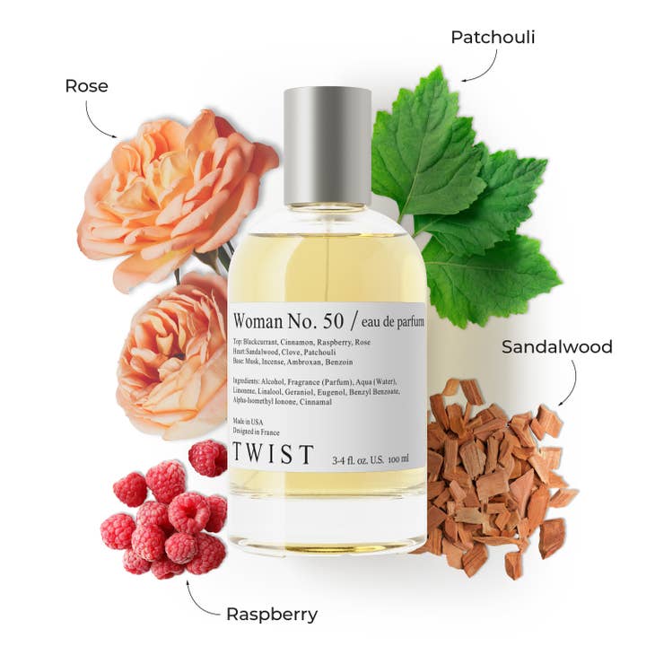 Twist Perfumes - Wholesale Perfume/Eau de Toilette - Twist Woman No. 50 Inspired by F.M. Portrait Of A Lady