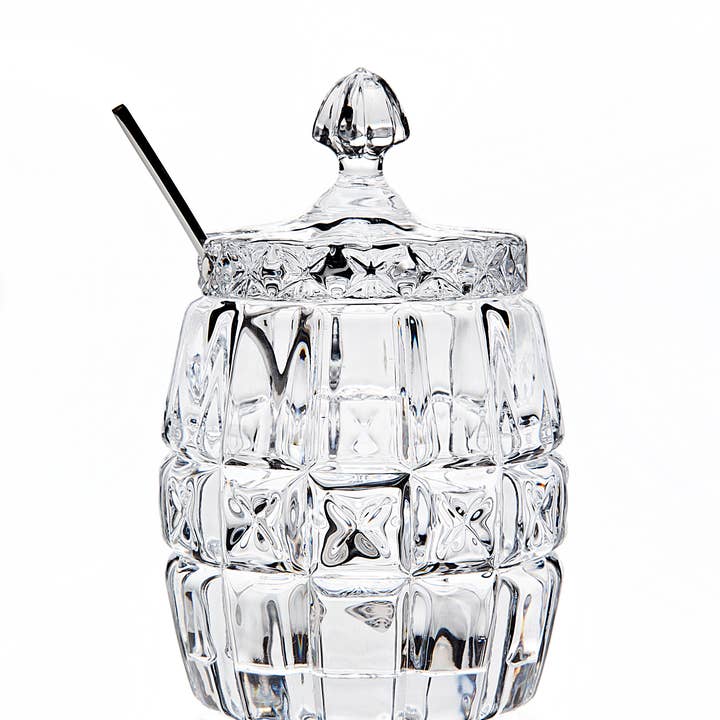 Jam / Honey Jar with Serving Spoon for wholesale by Godinger