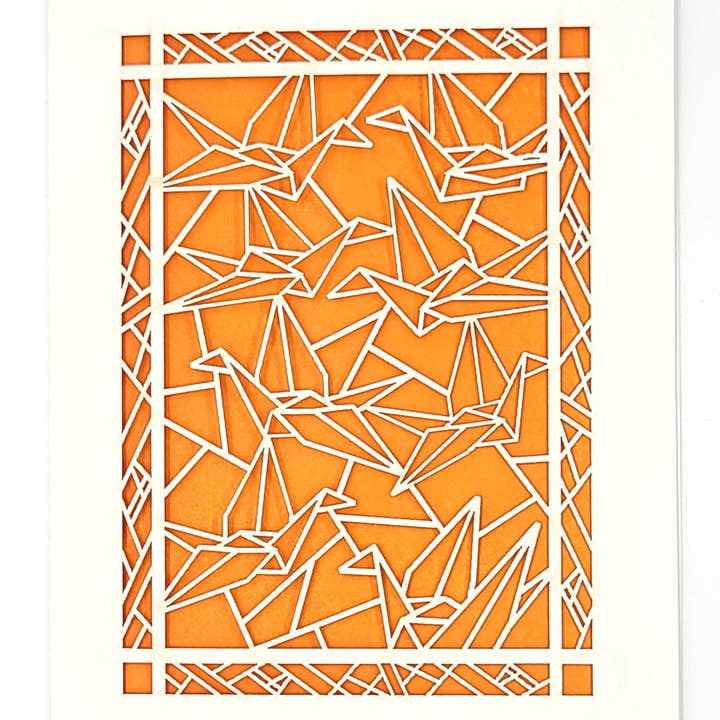 two hermanas - Venta al por mayor Tarjetas de felicitación - Grúa de papel