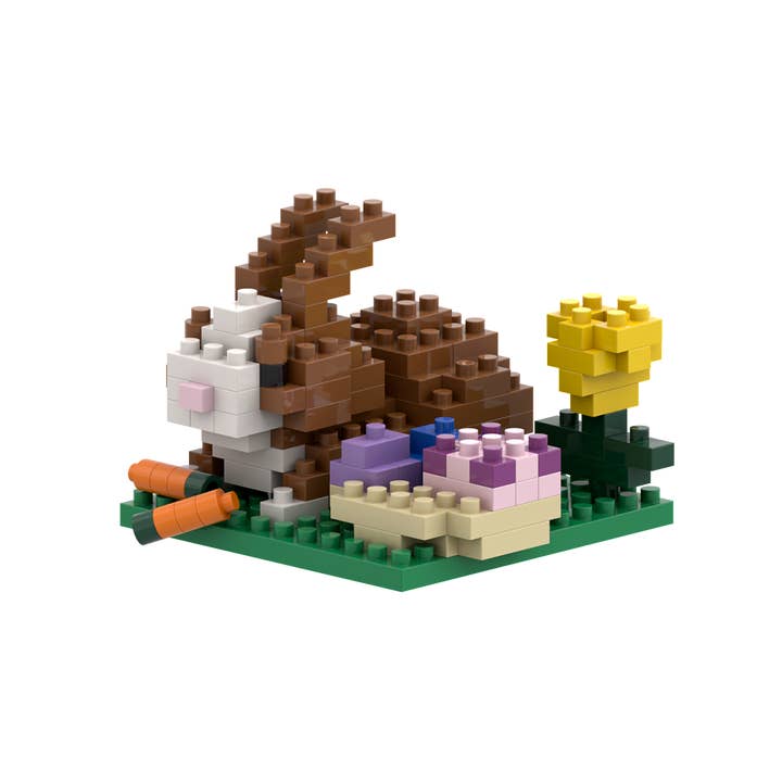 Brixies - Wholesale Build-a-Toy - Kids - BRIXIES Postcard Easter Bunny2