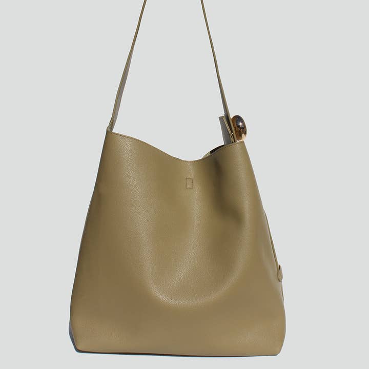 STREET LEVEL - Wholesale Shoulder Bag - Women's - Ellie Simple Tote