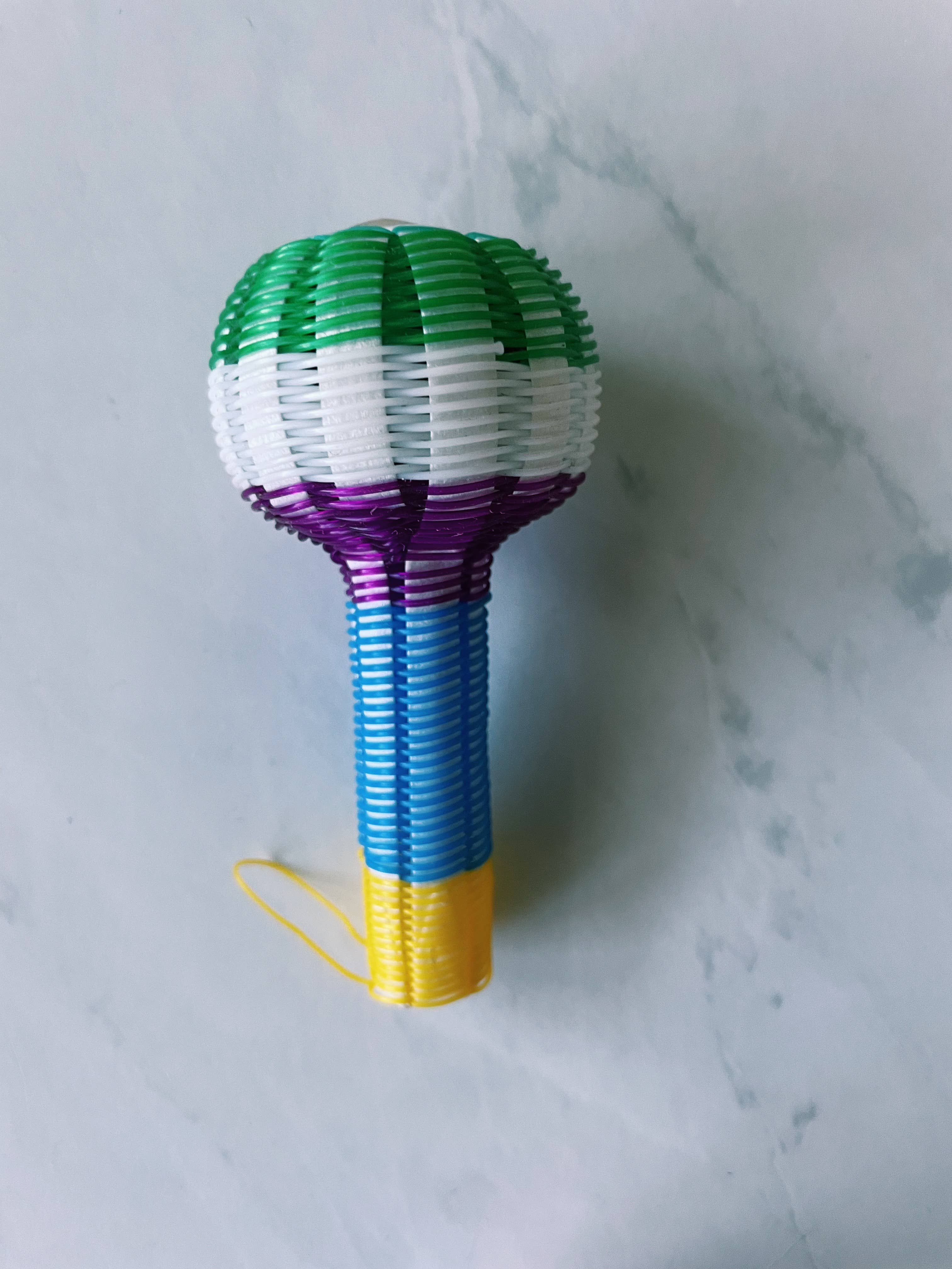 Pura Vida - Venta al por mayor Sonajero - Bebés - Sonajero Mexicano para Bebé de 10 cm7