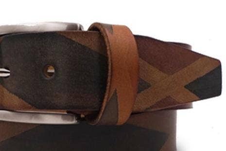 Mario Doni – Großhandel Gürtel – Damen – Handgefärbter Ledergürtel, Hergestellt aus Italienischem Leder #558