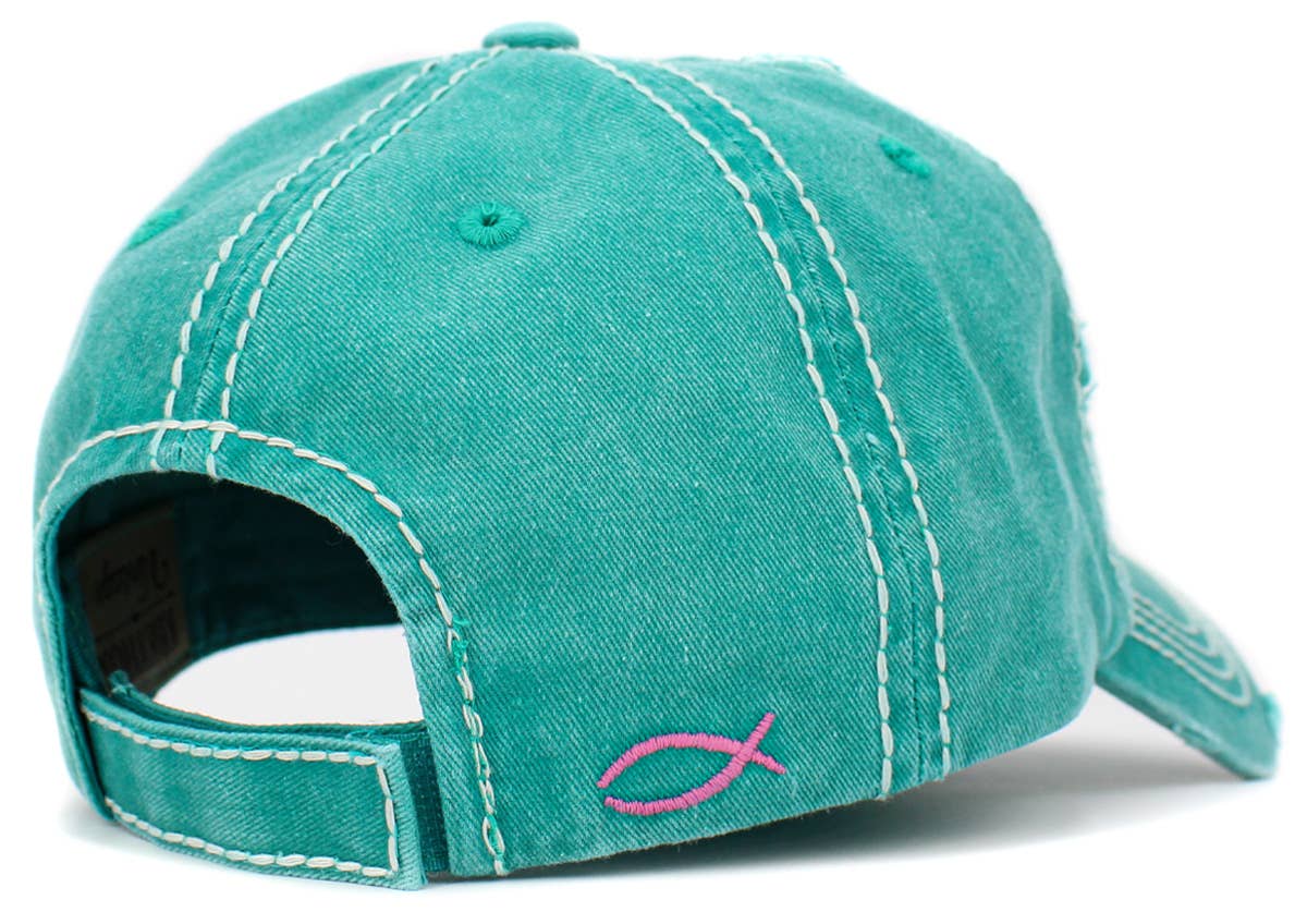 KBETHOS - Wholesale Baseball Cap - Women's - With God All Things Are Possible Vintage Ballcap8