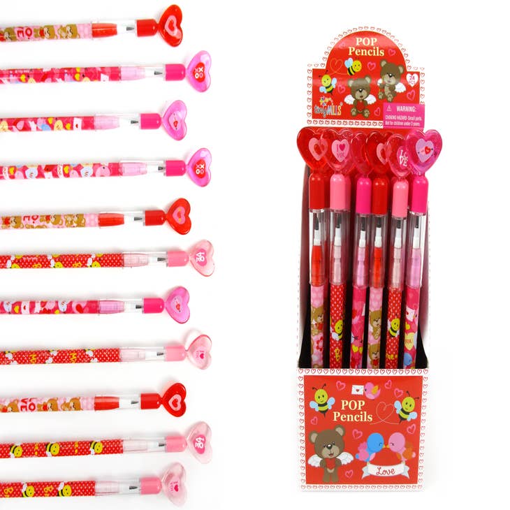 Party & Valentine Favors- Rainbow Stackable Crayon
