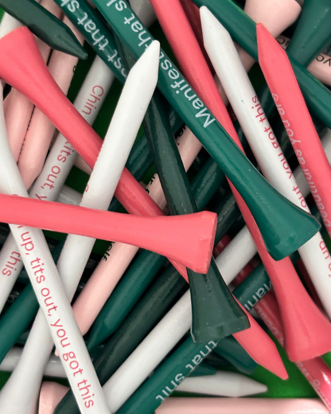 Bombshell Golf - Wholesale Sportieve accessoires - Confidence Golf Tees - set van 507