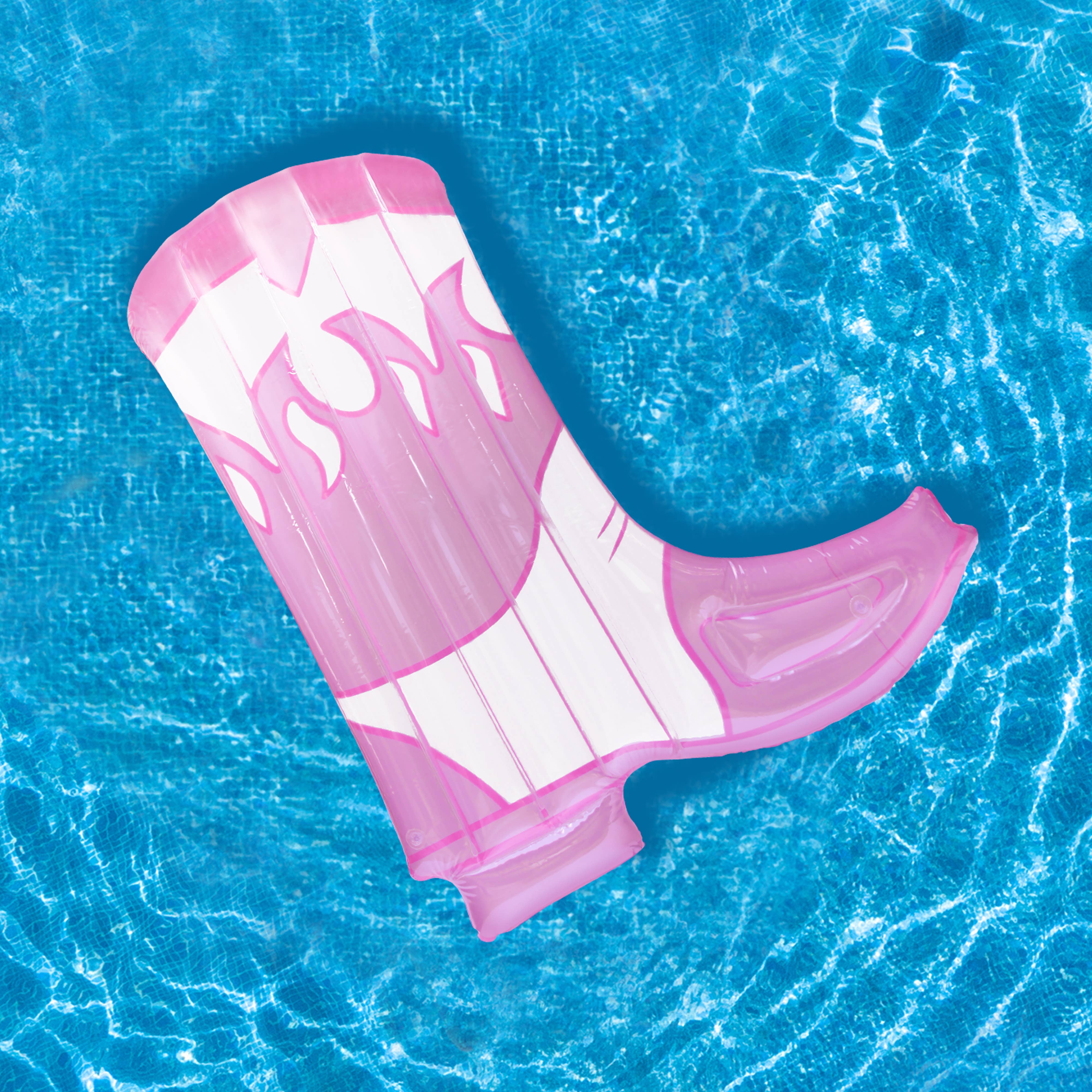 NPW - Wholesale Inflatables - Western Pink Cowboy Booty-Y Pool Float