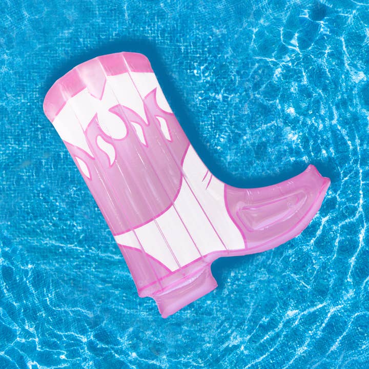 NPW - Vente Jeu gonflable - Flotteur de piscine Western Pink Cowboy Booty-Y