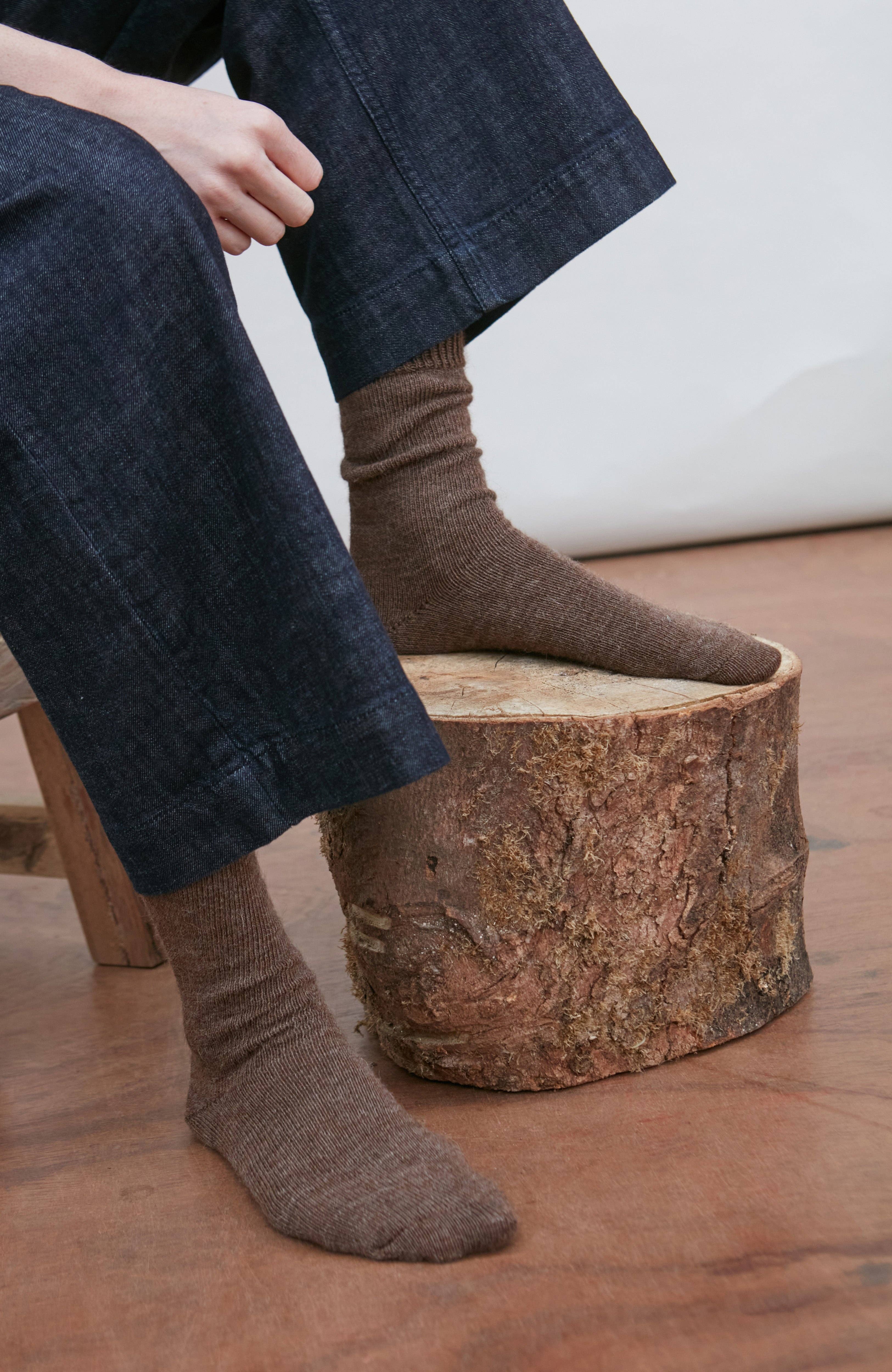 Paul James Knitwear - Vente Chaussettes – unisexe - Chaussettes alpaga fines, chaudes et confortables au quotidien10