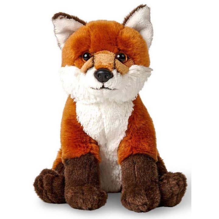 Uni Toys - Wholesale Stuffed/Plush Toy - Kids & Baby - Red fox, sitting - 21 cm (height) - cuddly/plush toy1