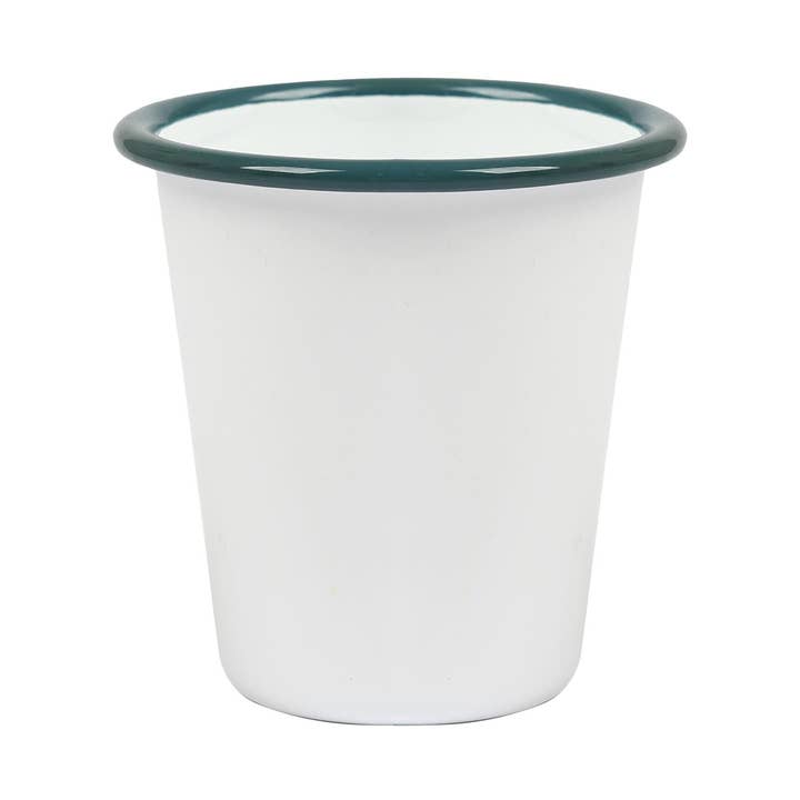 300ml White Enamel Tumbler for wholesale by Rinkit Ltd