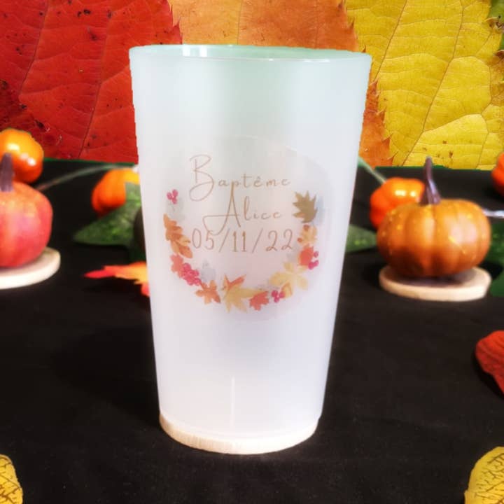 Vasos ecológicos reutilizables y personalizables para venta al por mayor de Le jardin d'Angie