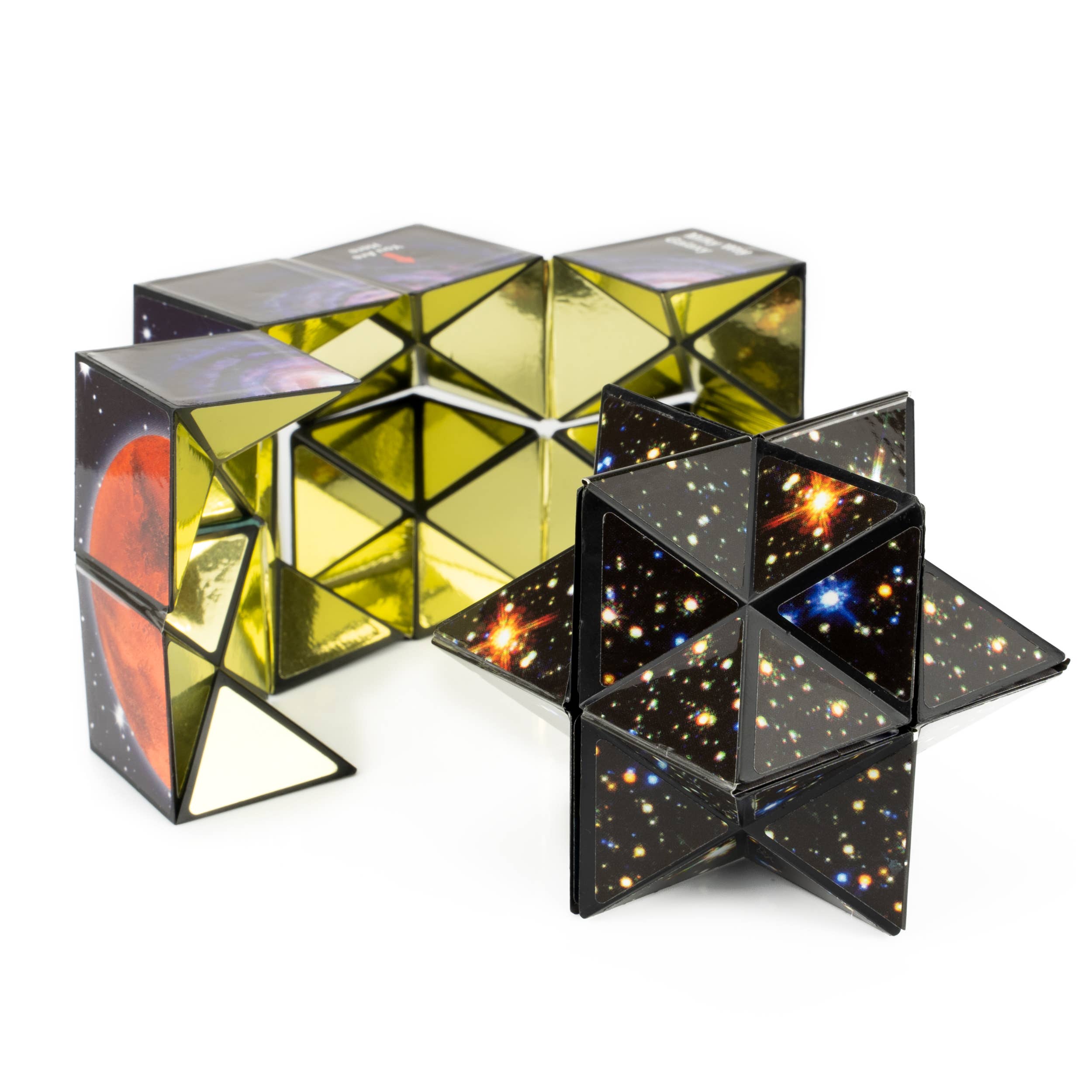 California Creations - Vente Puzzle – enfant - StarCube Cosmos - Puzzle géométrique transformable sur le thème de l'espace12
