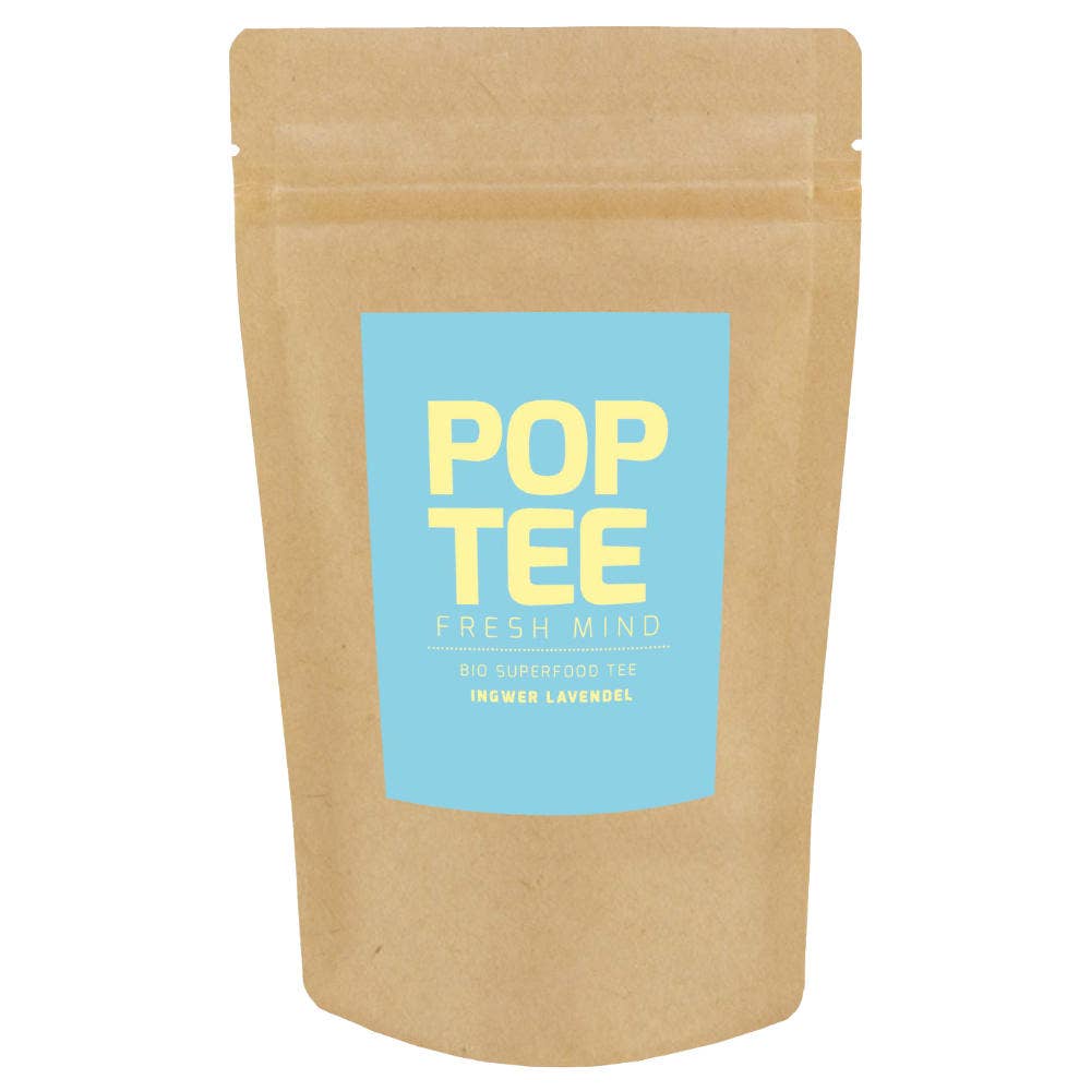 POP TEE – wholesale Health/detox tea – Ginger Lavender - Organic Superfood Tea4