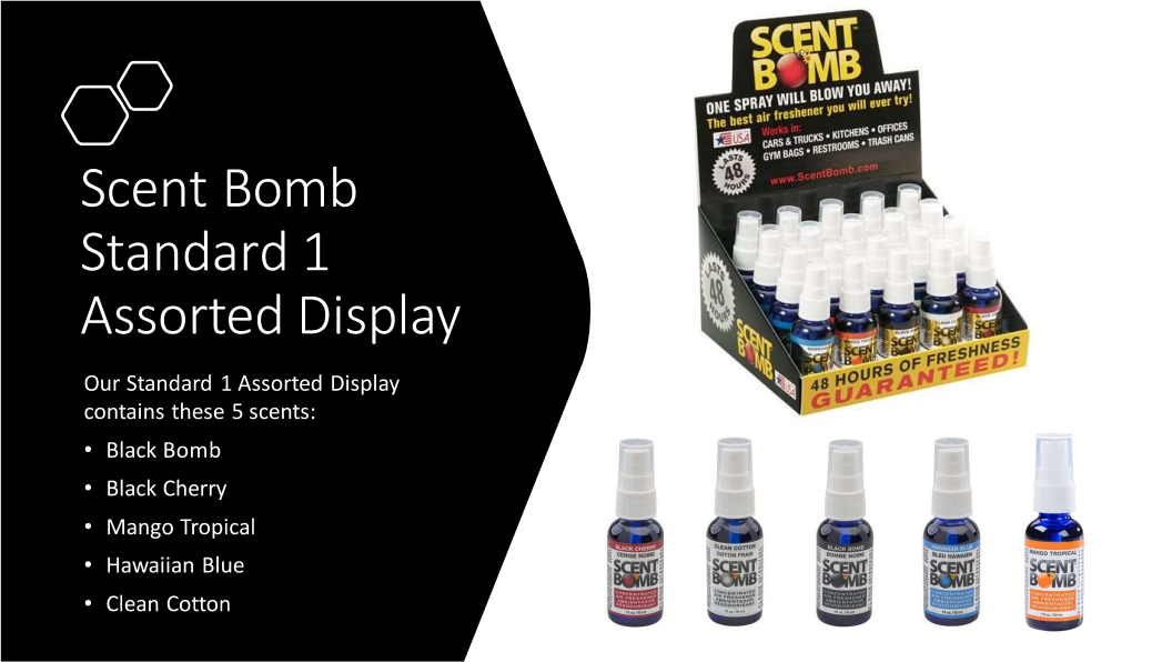 Scent Bomb - Wholesale Air Freshener - Scent Bomb Air Freshener Standard 11