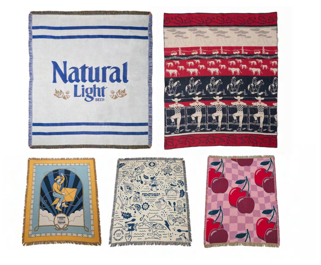 Sundream - Wholesale Throw Blanket - SUNDREAM CUSTOM: HERITAGE WOVEN THROW (MOQ 50 Units)