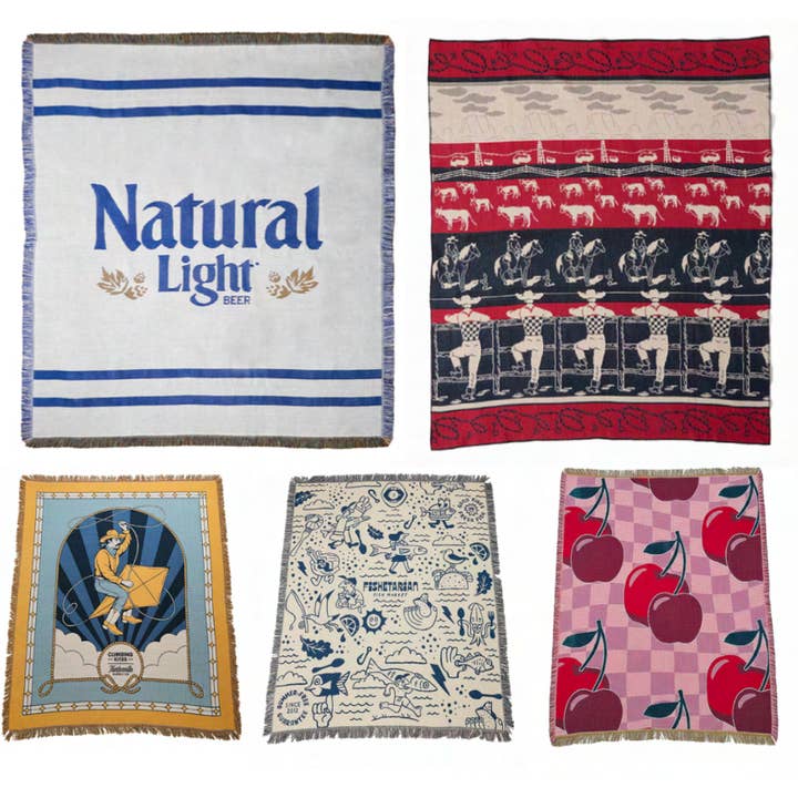 Sundream - Wholesale Throw Blanket - SUNDREAM CUSTOM: HERITAGE WOVEN THROW (MOQ 50 Units)0