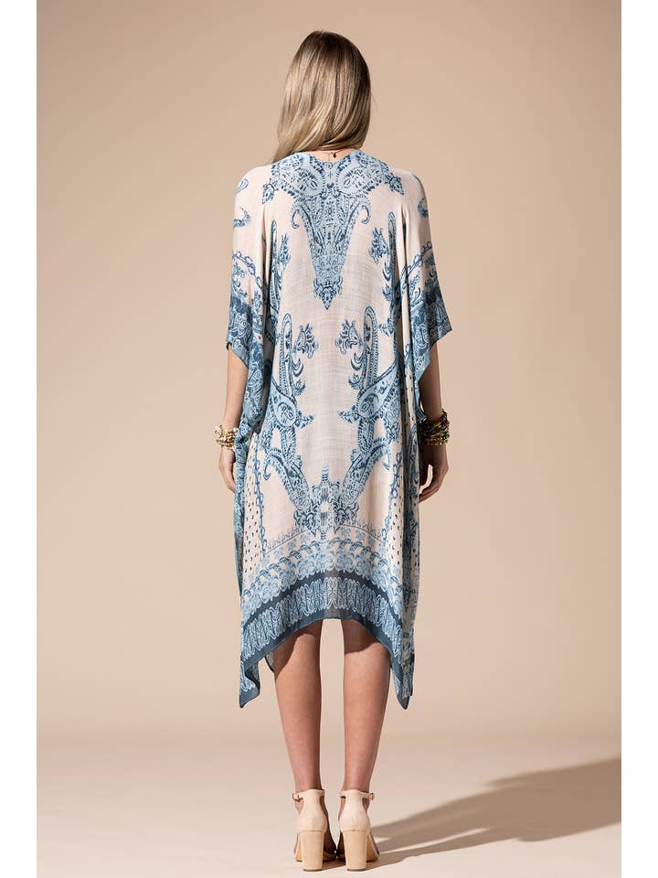 Mycenas Kimono Mykene Paisley de venta al por mayor en Faire