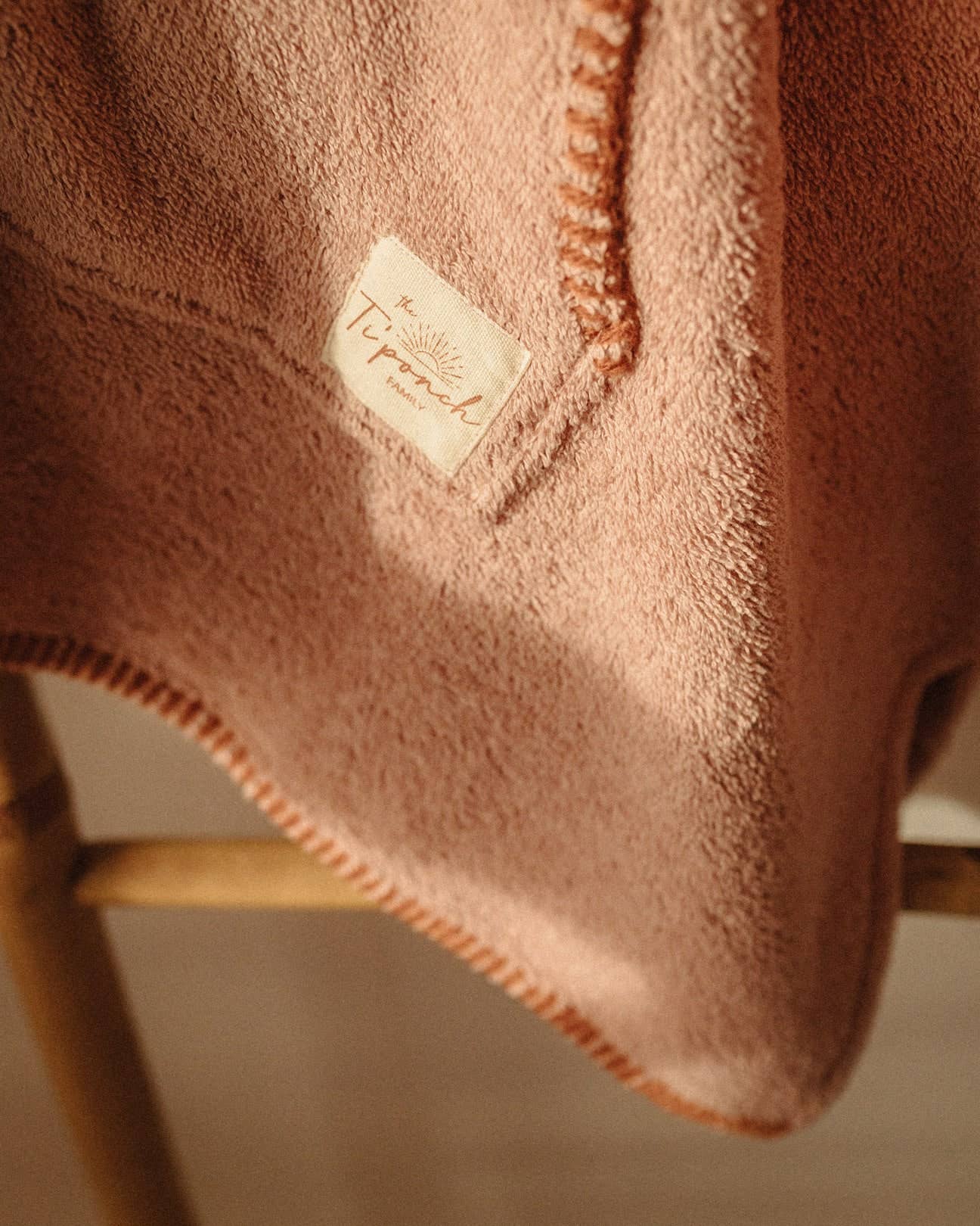 Ti'ponch - Wholesale Poncho Towel - Kids & Baby - Poncho JODY - Blush5