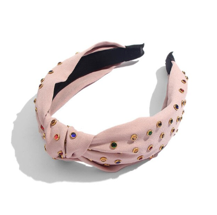 Rainbow Unicorn Birthday Surprise - Wholesale Fashion Headband - Women's - Jeweled Knotted Felicity Headbands – Colorful Crystal2