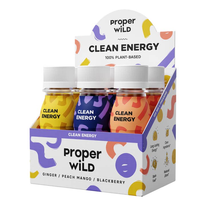Proper Wild - Wholesale Sports/Energy Drink - Proper Wild Shot 6-Pack