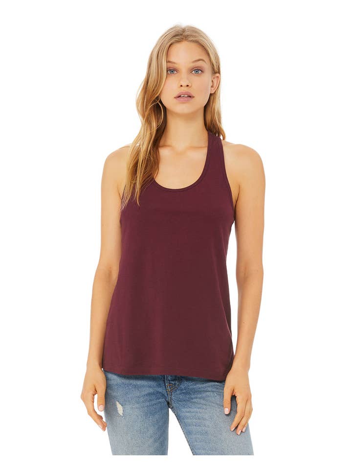 Total Apparel - Wholesale Tank Top - Women's - Bella + Canvas B6008 - Ladies' Jersey Racerback Tank