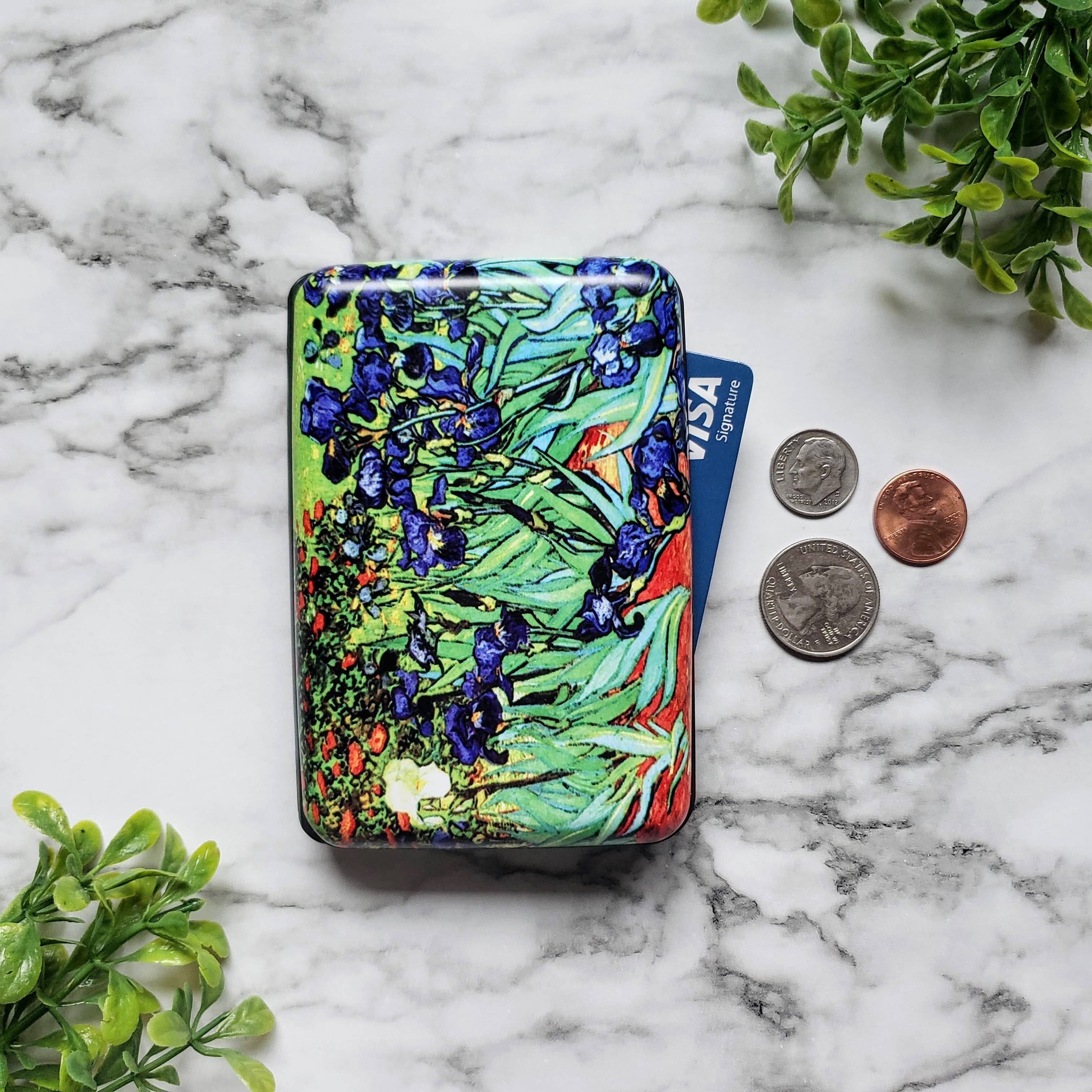Monarque - Wholesale Wallet - Women's - Van Gogh - Irises Armored Wallet3