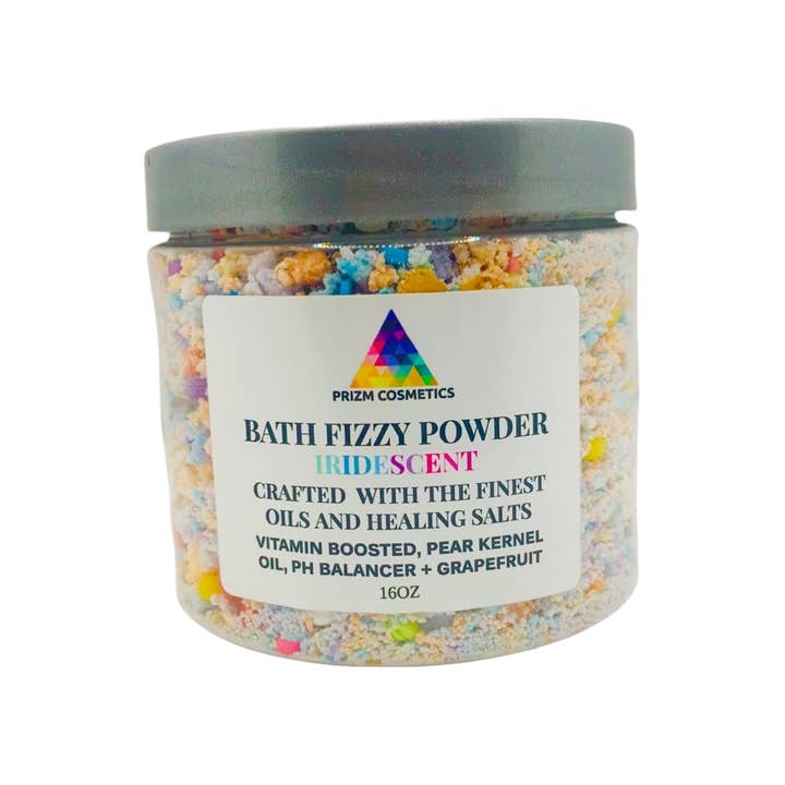 Iridescent Bath Fizzy Powder for wholesale by The Cosmic Company