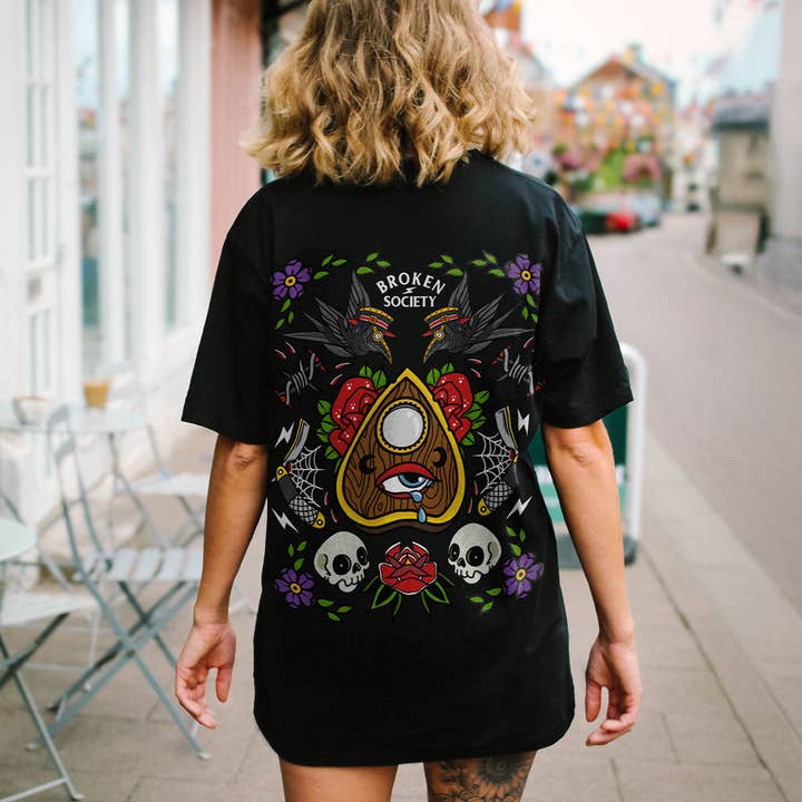 Planchette Flash Sheet T-Shirt (Unisex) for wholesale by Broken Society