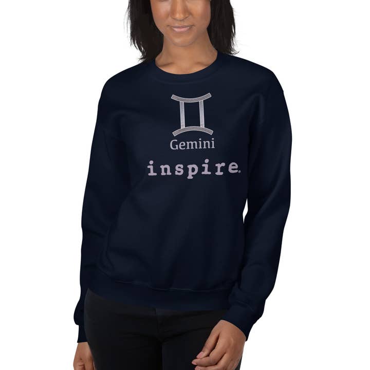 Inspire Gemini Zodiac Unisex Crewneck for wholesale by inspire