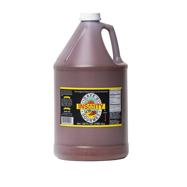 Dave’s Gourmet LLC - Wholesale Hot Sauce - Insanity Sauce (Gallon)
