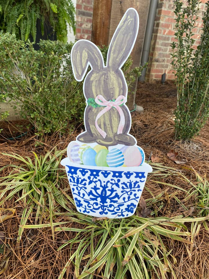 Chinoiserie Bunny Pot för wholesale av Lovely Reese