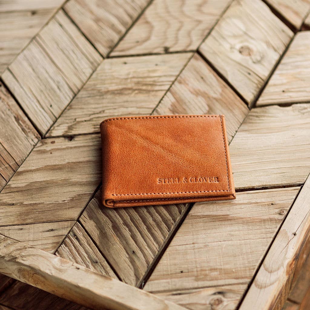 Steel & Clover - Wholesale Wallet - Men's - Monkman Leather Wallet7