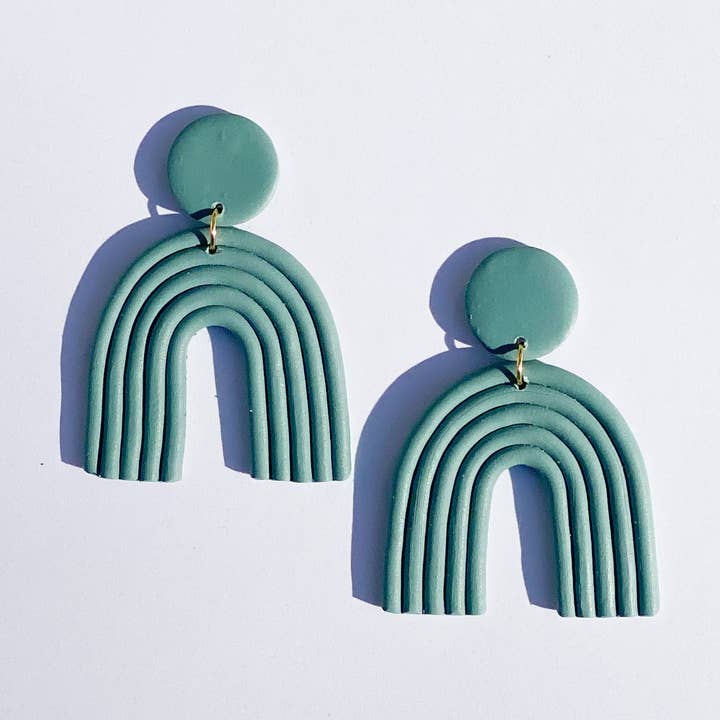 teal arches for wholesale by The Color Theory