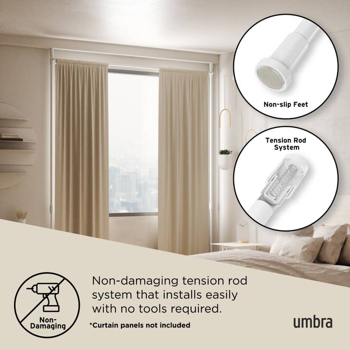 Umbra - Wholesale Curtain - Anywhere Expandable Curtain Rod and Room Divider19