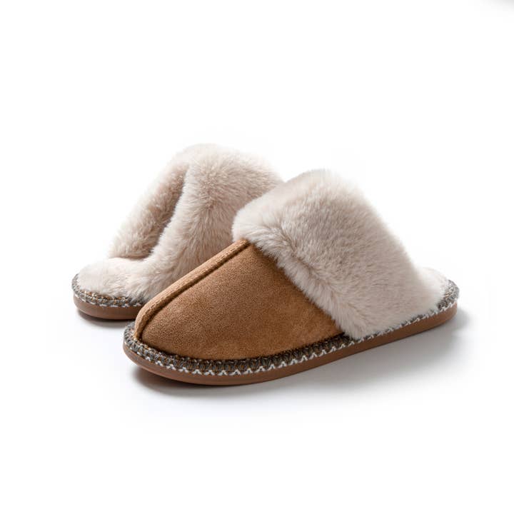 CLW Distributors INC – Engroshandel Slippers - Dame – Vinter veganske indendørs hjemmesko til kvinder