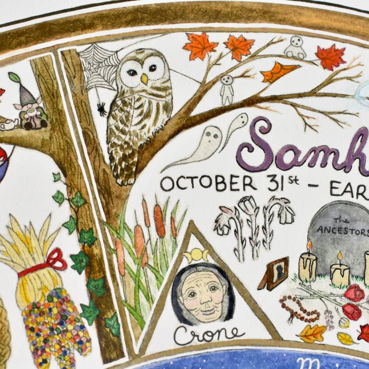 Heart of the Earth Arts – Großhandel Kalender – Rad des Jahres | Heidnischer Hexenkalender