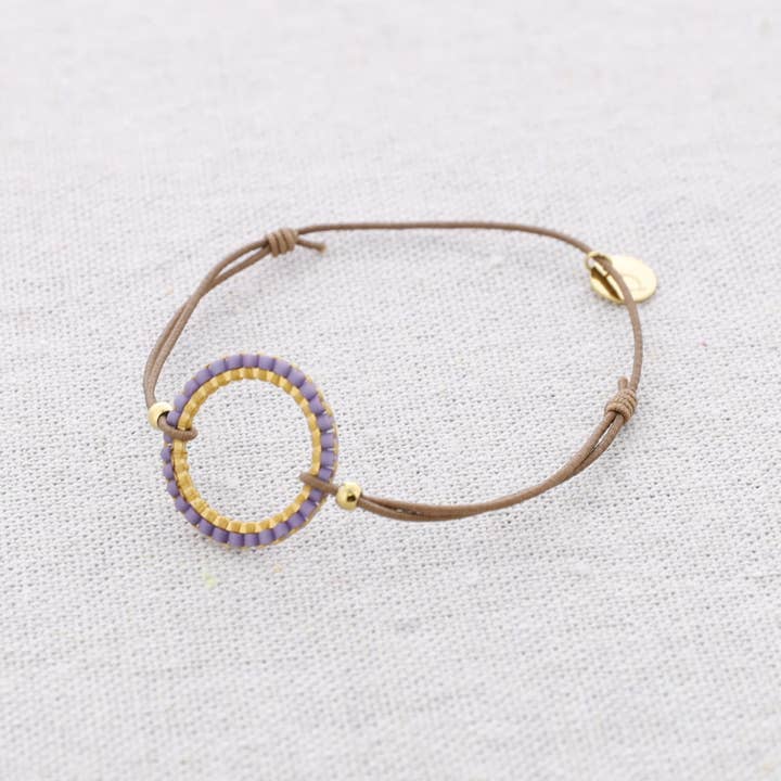 Sonata - Wholesale Beaded Bracelet - Miyuki Steel Circle Elastic Bracelet2