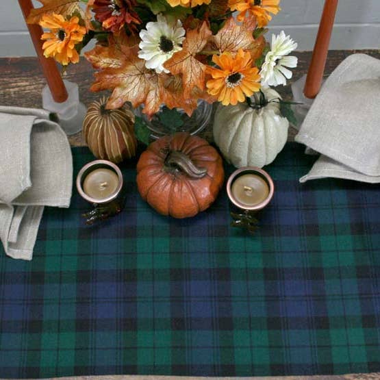 Rennie & Rose - Wholesale Table Runner - Tartan Plaid Hamilton Table Runner3