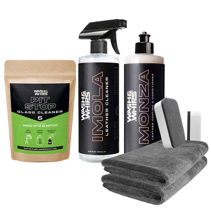 Wash & Whips – Großhandel Lederpflegeprodukt – WASH&WHIPS Lederpflege-Set
