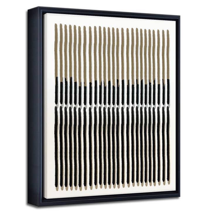 Ready2hangart, Inc. – Großhandel Kunstdruck – Abstrakte neutrale Clii 'Leinwand Wandkunst von ChiChi d_Cor1