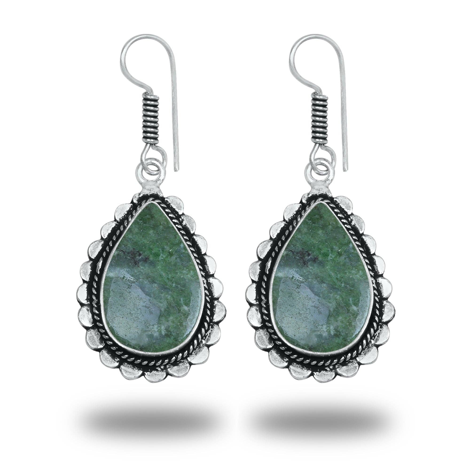 Handmade Jewels - Wholesale Dangle Earrings - Boho Crystal Earrings For Women - Silver Plated, Designer, Chic, Assorted And Wholesale28