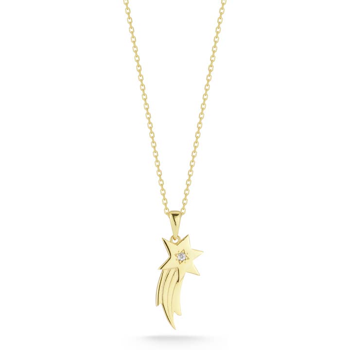 Shooting Star Necklace for wholesale by Glaze Jewelry
